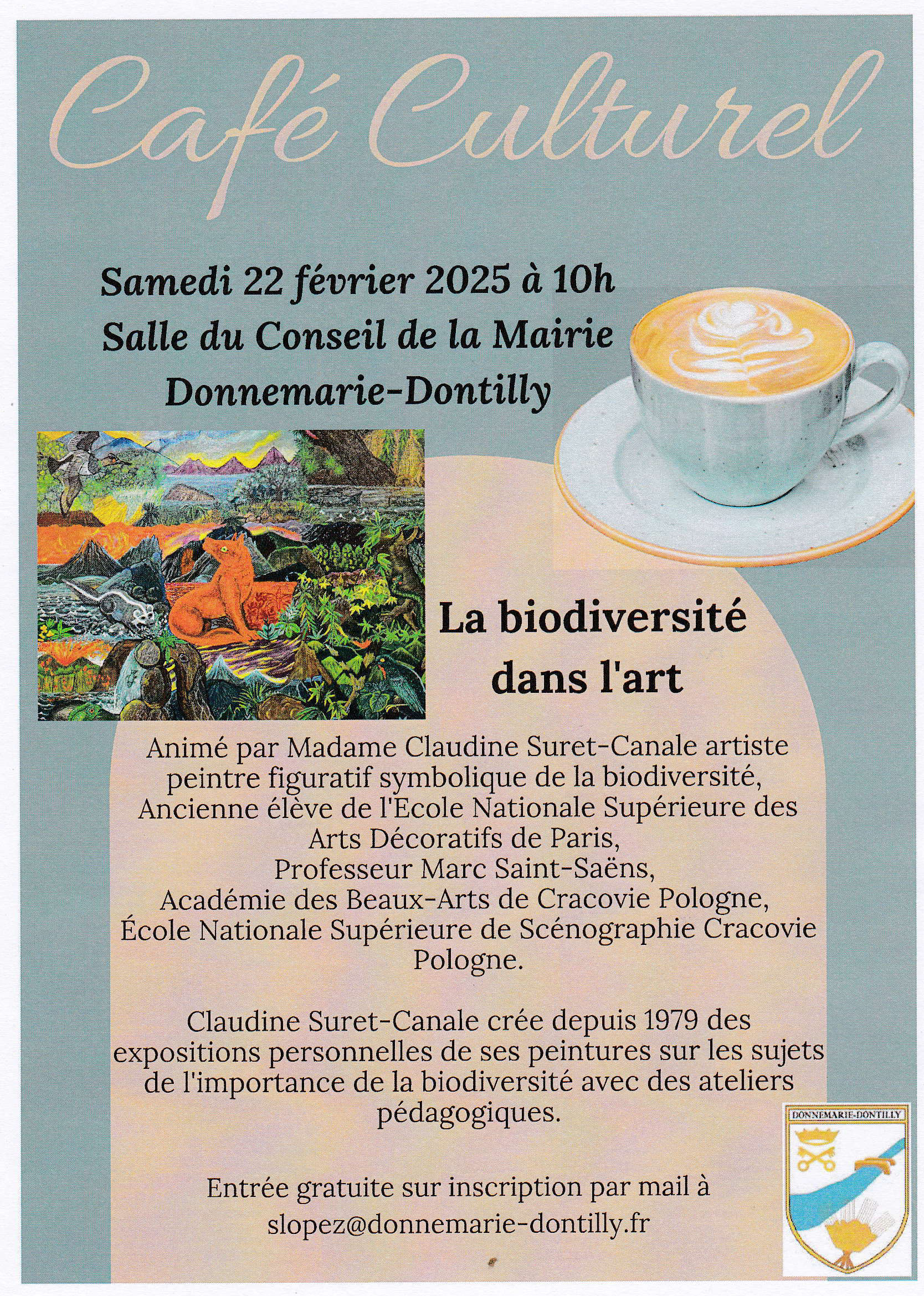 Café Culturel - La biodiversité dans l'art